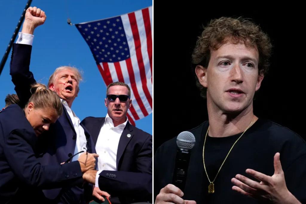 Trump says Mark Zuckerberg, Jeff Bezos called him after an assassination attempt to praise his opposition