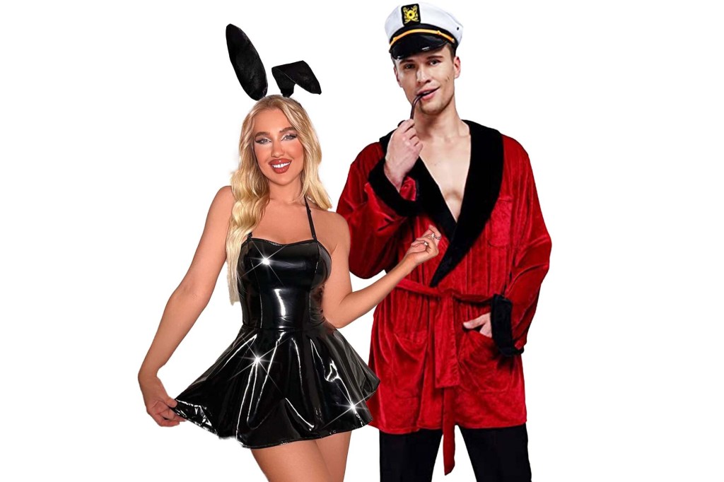 Halloween Couples Bunny Costume